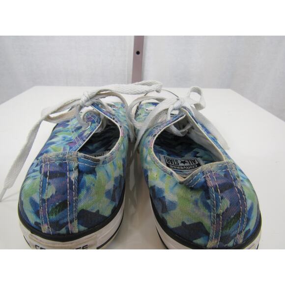 Converse Chuck Taylor All-Star Photo Real Low-Top Sneakers Blue Geometric US 9 - Picture 12 of 13